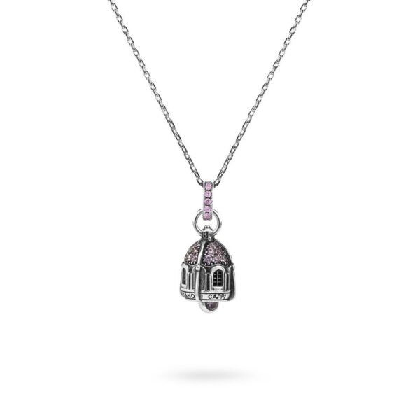 Collana Portafortuna Capri Viola donna Gioielli argento Ellius