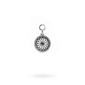 Charm Rosone Duomo Santa Maria Assunta Modena gioielli argento Ellius orecchino