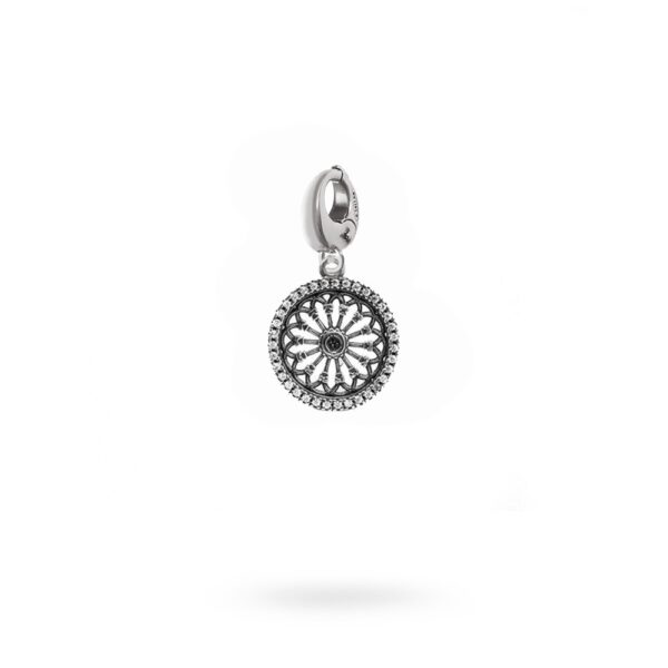 Charm Rosone Santa Maria Assunta Modena gioielli argento Ellius MO