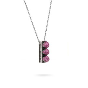 Collana San Cataldo Palermo laterale gioielli argento Ellius
