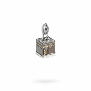 charm cupola KABA Mecca gioielli argento ellius moschettone