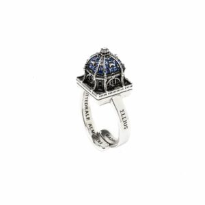 Anello Cattedrale Almudena Madrid gioielli argento Ellius
