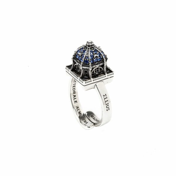 Anello Cattedrale Almudena Madrid gioielli argento Ellius