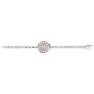 Bracciale bambina Natività rodio pietre rosa gioielli argento Ellius retro