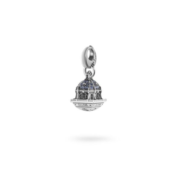 Charm Moschettone Cupola Almudena Madrid gioielli argento Ellius