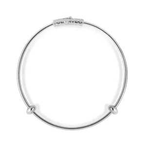 Bracciale componibile Opus in argento per charms