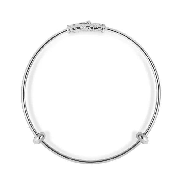 Bracciale componibile Opus in argento per charms