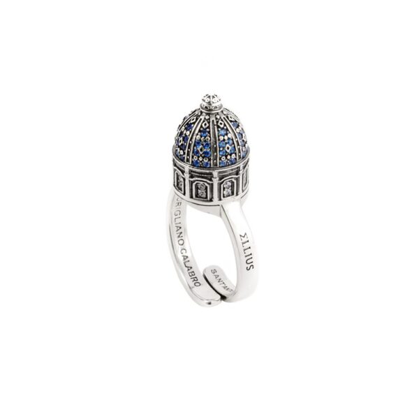 Anello minimal Cupola minimal Sant'Antonio Corigliano Cosenza gioielli argento Ellius