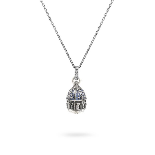 Collana Cupola minimal SantAntonio Corigliano Cosenza gioielli argento Ellius