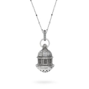 Collana Cupole Cupola Santuario Madonna di San Luca gioielli argento Ellius