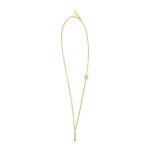 collana donna raggio a ciondolo dorato pietre champagne solaris gioielli argento ellius