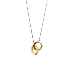 catena per orecchini ottagono rodio solaris gioielli argento ellius
