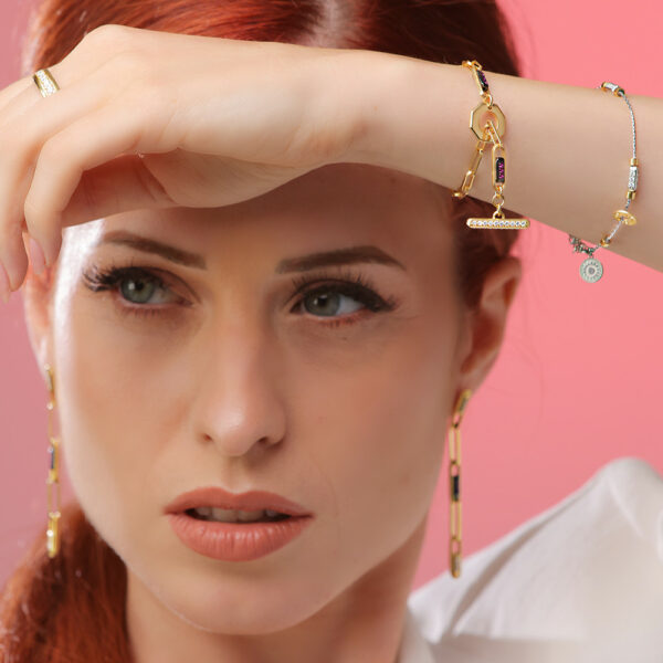 bracciale tbar indossati collezione solaris gioielli argento ellius
