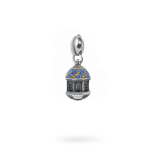 Charm Cupola monastero san benedetto Conversano moschettone gioielli argento ellius