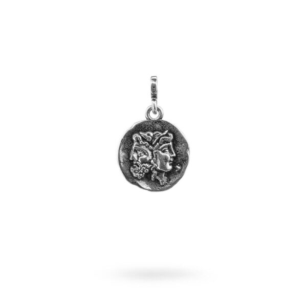 Charm Mitologia Giano gioielli argento Ellius maglina