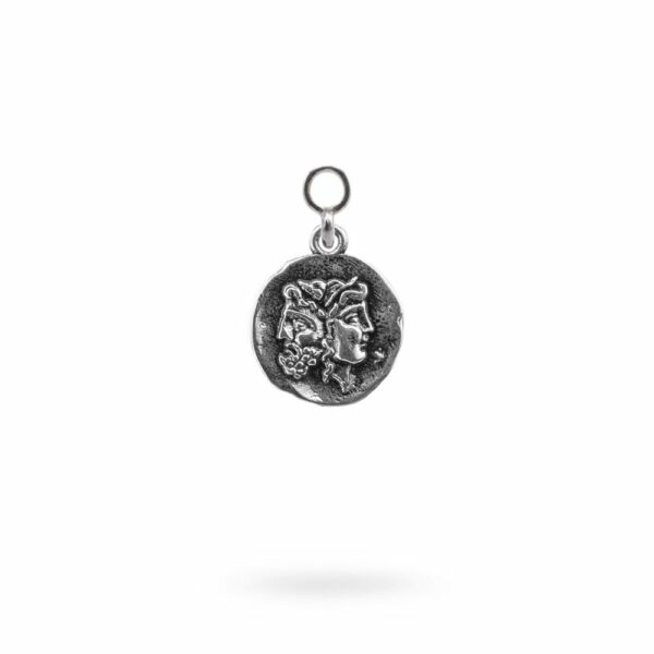 Charm Mitologia Giano gioielli argento Ellius orecchino