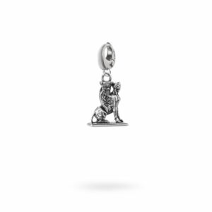 Charm Mitologia Sfinge gioielli argento Ellius moschettone