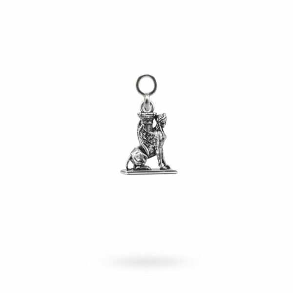 Charm Mitologia Sfinge gioielli argento Ellius orecchino