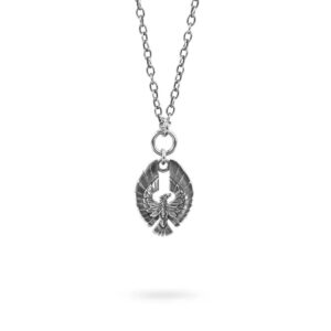 collana fenice minimal gioielli argento ellius