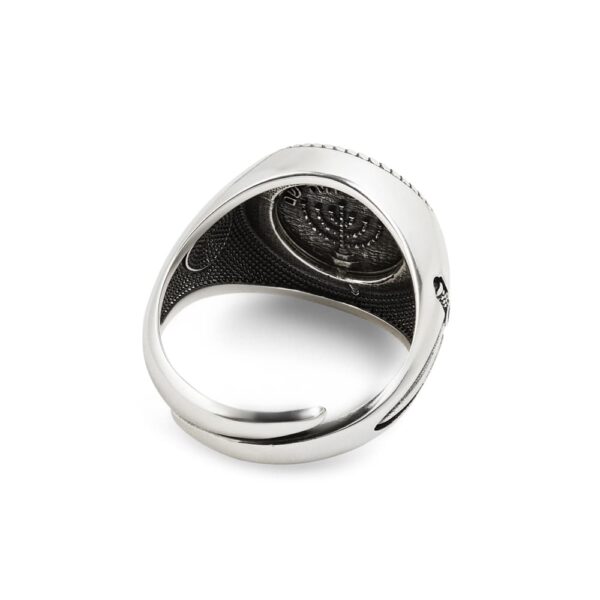 Israel Lion ring in silver