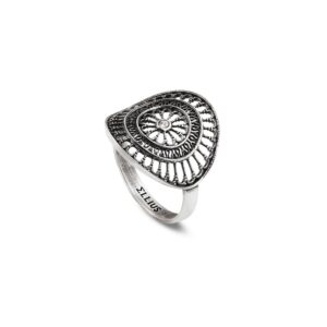 Anello Rosone light Cattedrale San Rufino Assisi in argento