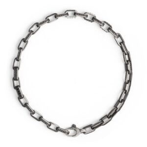 Bracciale Caravaggio uomo in argento