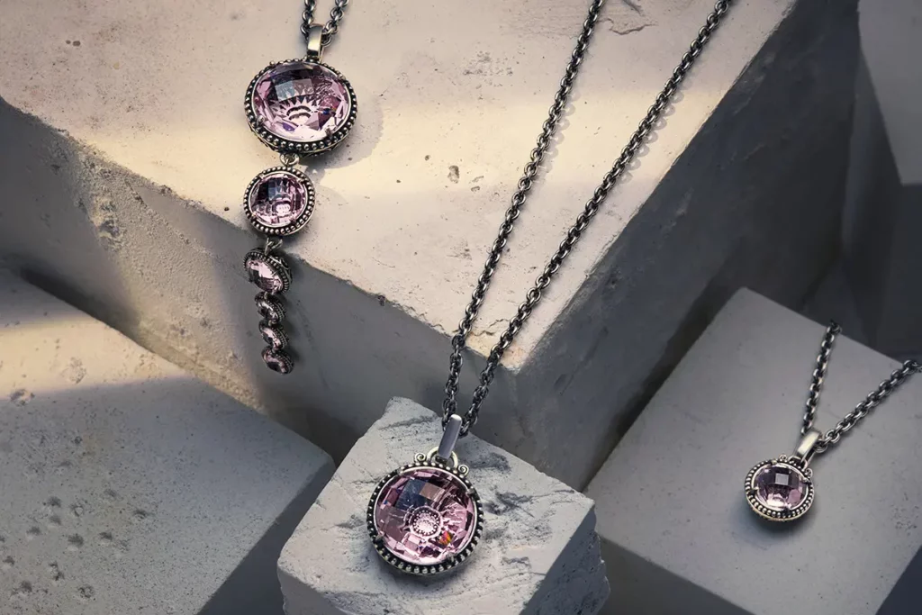 Collane Collezione Seicento ispirata al Barocco in Argento