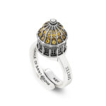 Ring Dome Minimal Cathedral of St. Sophia Kiev silver jewel