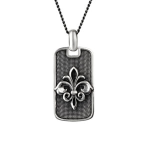 Collana Giglio fiorentino in argento