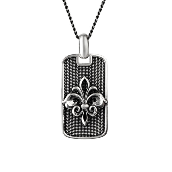 Collana Giglio fiorentino in argento