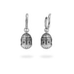 Earrings Dome Tempio della Consolazione Todi silver