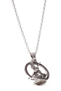 Amore e Psiche gioiello in argento