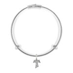 Rigid Charm Bracelet TAU silver jewel