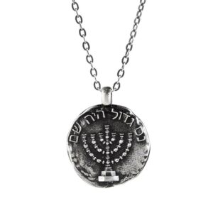 Collana Uomo Israele per uomo in argento