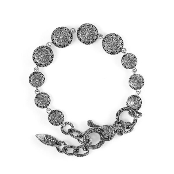 bracciale agnese pietre donna argento ellius retro