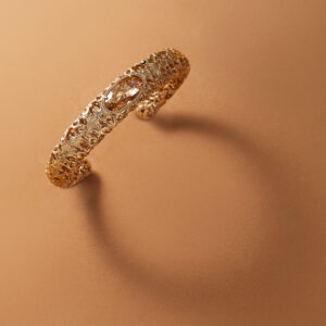 bracciale rigido barocco dorato