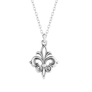 collana giglio donna argento ellius