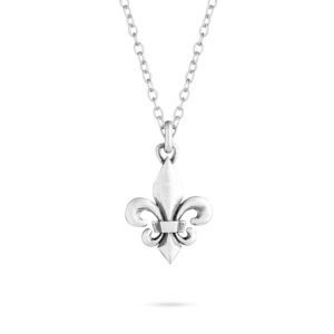 collana giglio uomo argento ellius